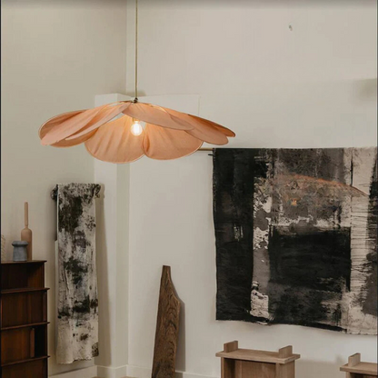 Petal pendant light