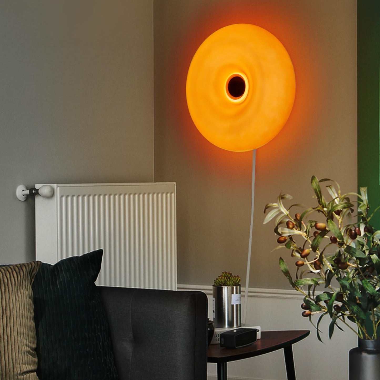 Donut Glass Dimmable Wall Sconces