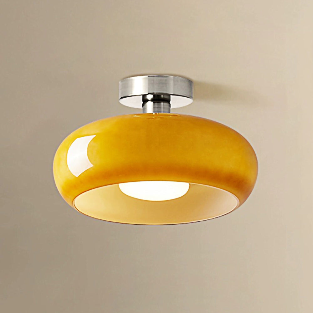 Vintage Round Glass Ceiling Lights