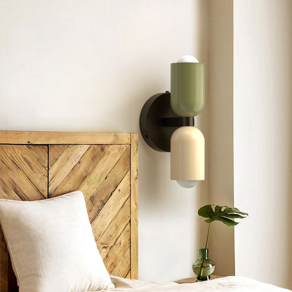 Modern Short Double Head Wall Light