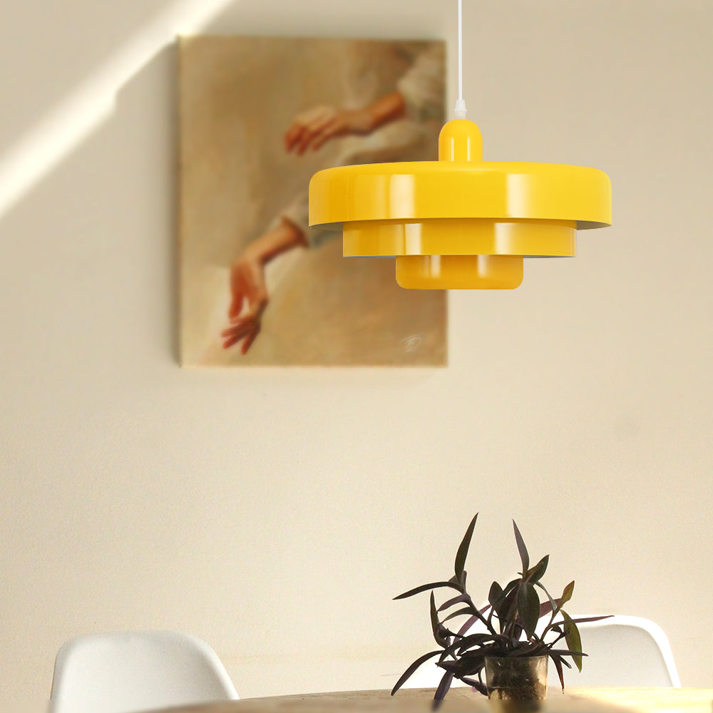 Medieval Bauhaus Iron Ceiling Pendant Light