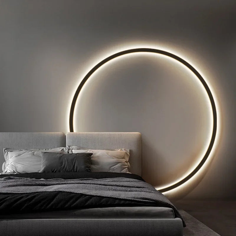LumiRing - minimalist circle wall light