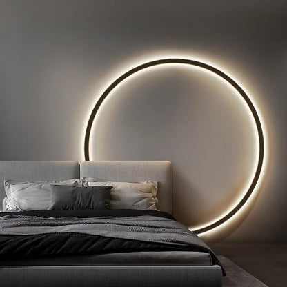 LumiRing - minimalist circle wall light