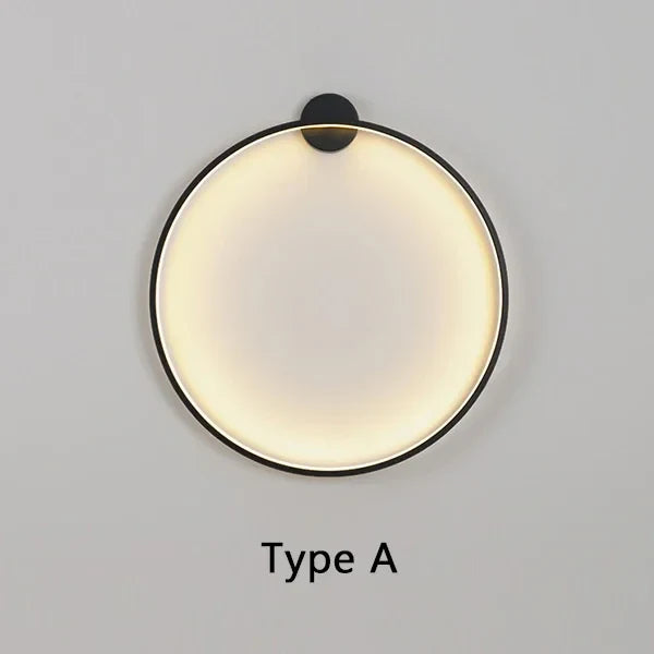 LumiRing - minimalist circle wall light