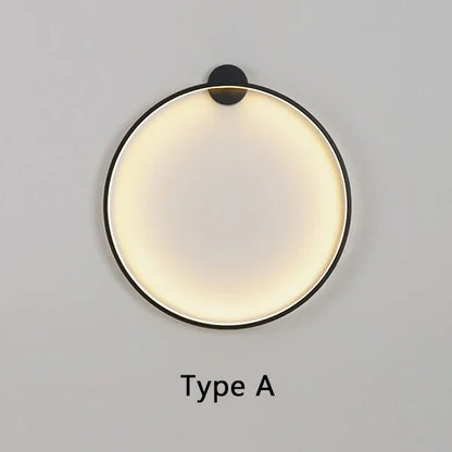 LumiRing - minimalist circle wall light