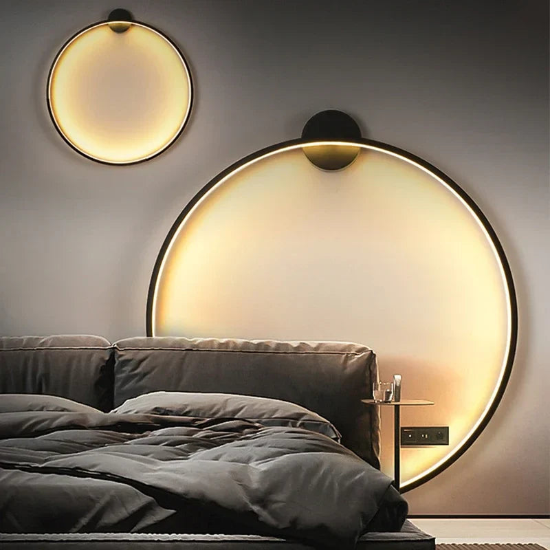 LumiRing - minimalist circle wall light