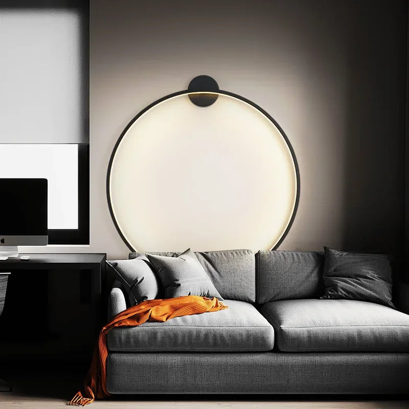 LumiRing - minimalist circle wall light