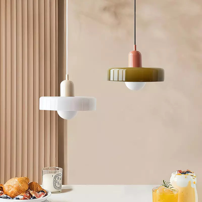 Modern Glass Pendant LED Light