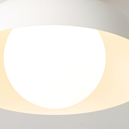 Modern Minimalist Semi-Flush Mount Ceiling Light