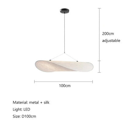 Silkwave - handmade light