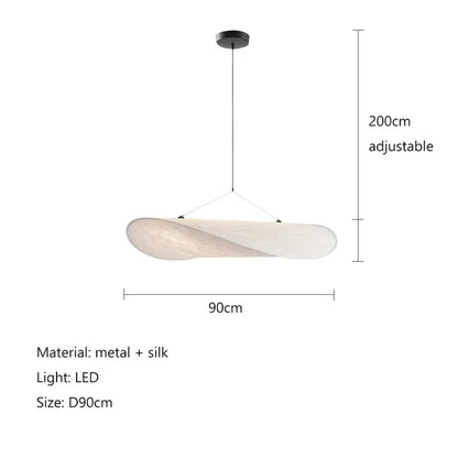 Silkwave - handmade light