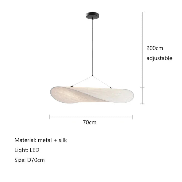 Silkwave - handmade light