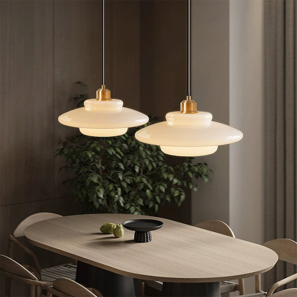 Nordic Minimalist Glass Pendant Light