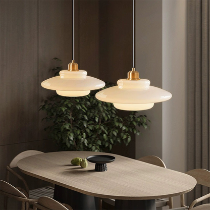 Nordic Minimalist Glass Pendant Light