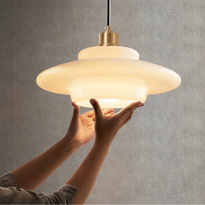 Nordic Minimalist Glass Pendant Light