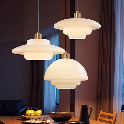 Nordic Minimalist Glass Pendant Light Info