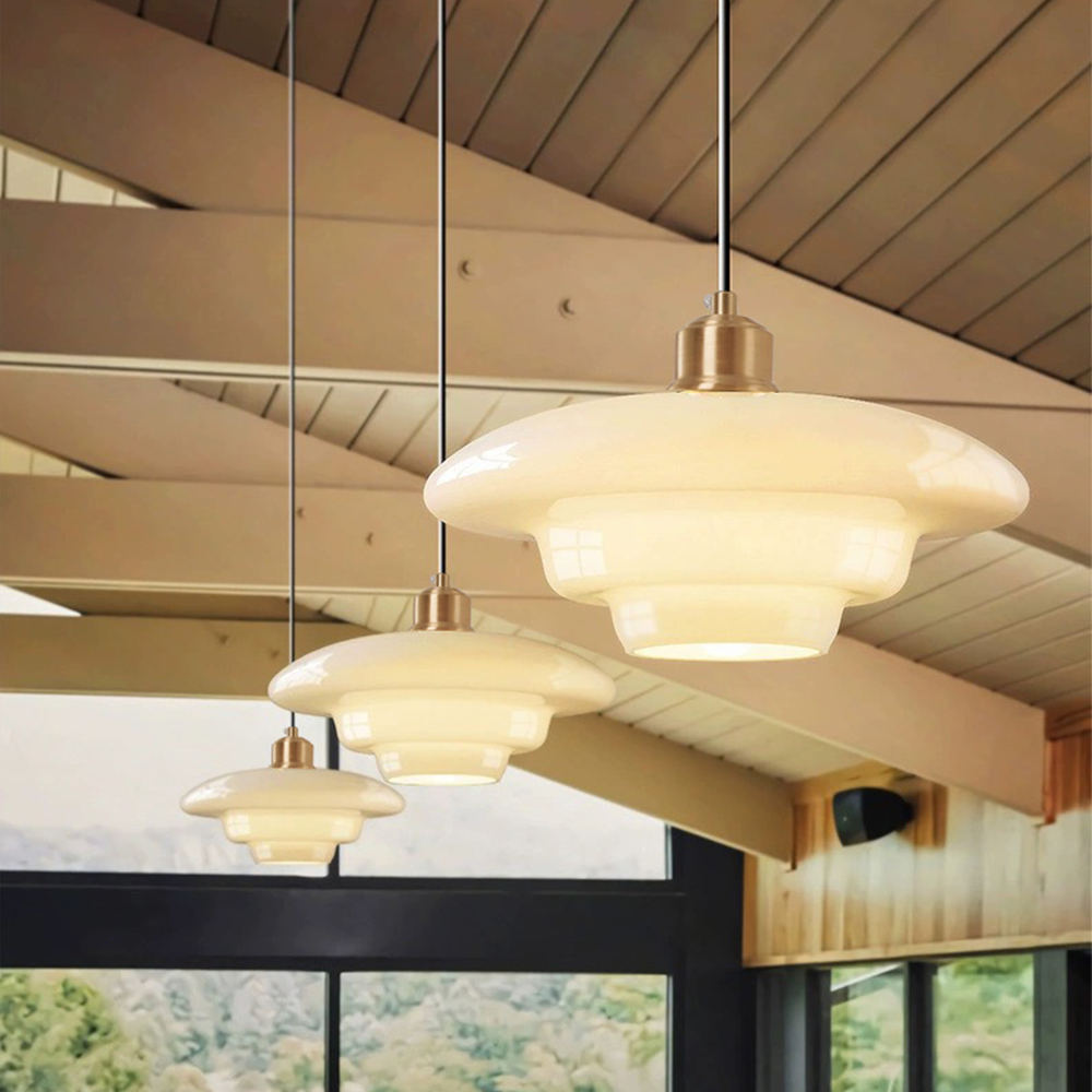 Nordic Minimalist Glass Pendant Light Info