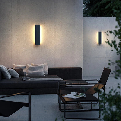 ZenithGlow - Modern outdoor wall light