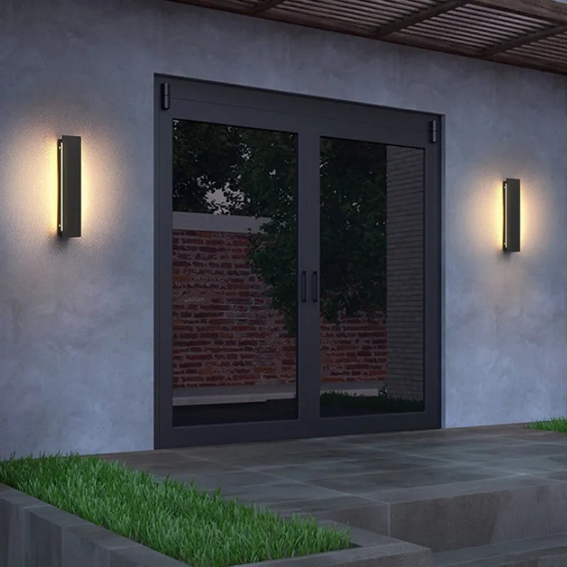 ZenithGlow - Modern outdoor wall light