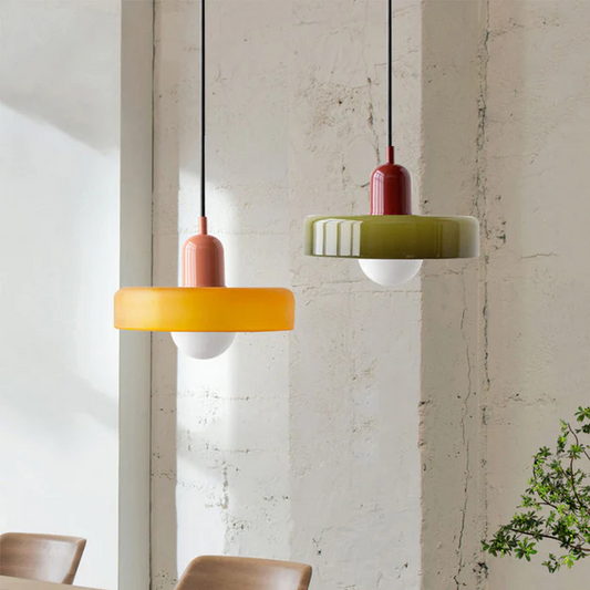 Modern Glass Pendant LED Light