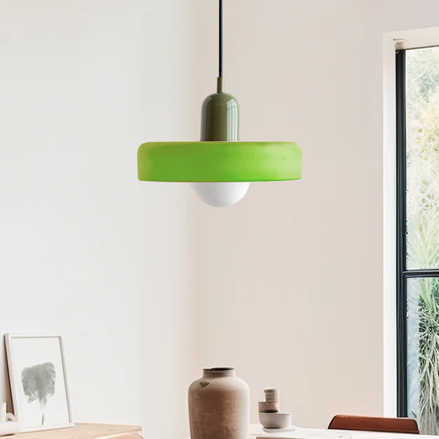 Bauhaus Colorful Glass Pendant Light