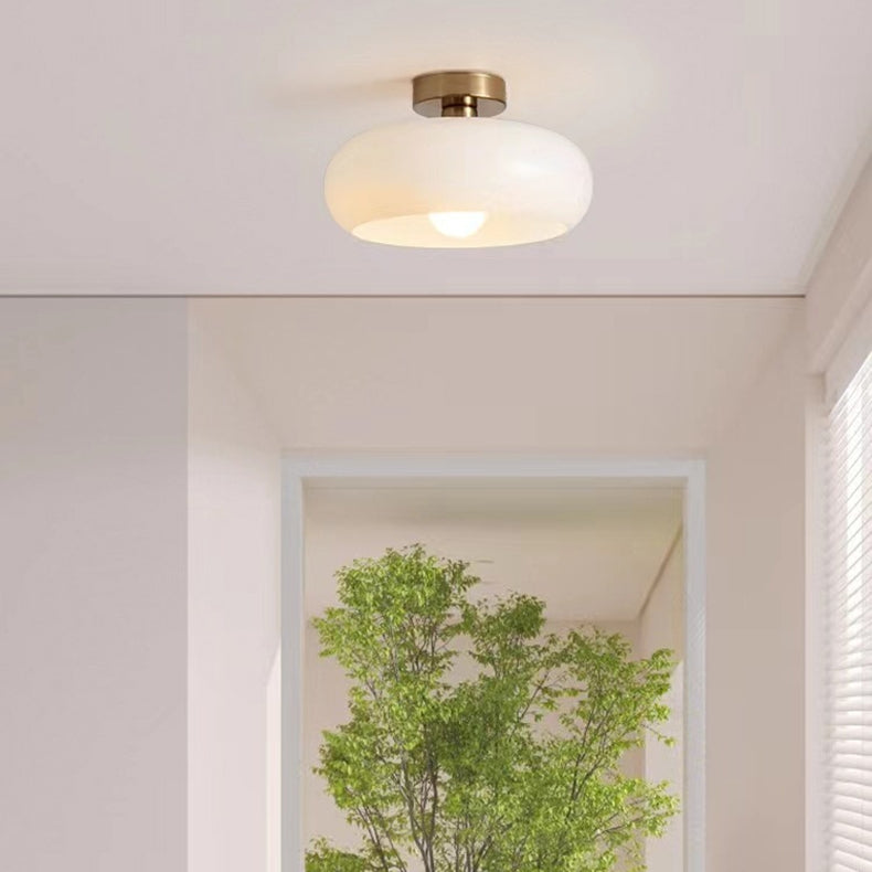 Vintage Round Glass Ceiling Lights