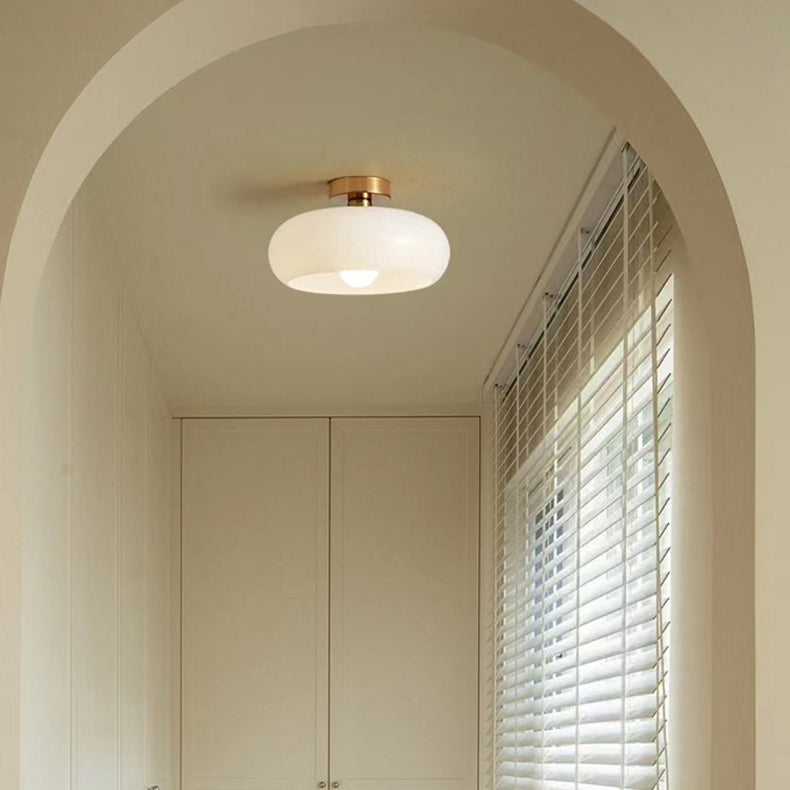 Vintage Round Glass Ceiling Lights