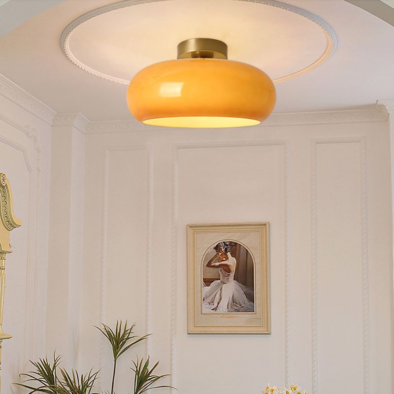 Vintage Round Glass Ceiling Lights
