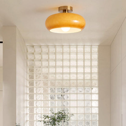 Vintage Round Glass Ceiling Lights
