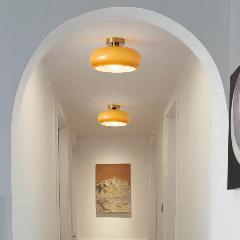Vintage Round Glass Ceiling Lights