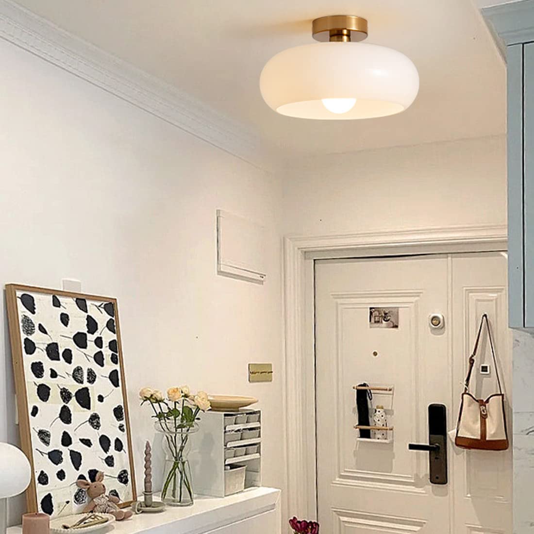 Vintage Round Glass Ceiling Lights