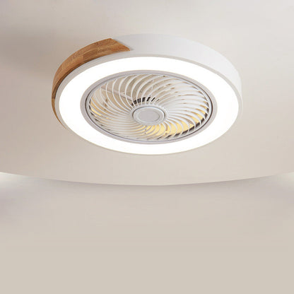 Modern Wood Ceiling Fans With LED Lights