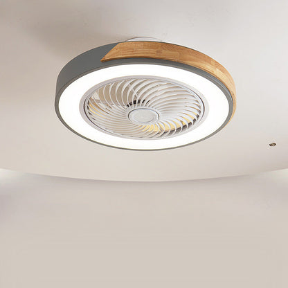 Modern Wood Ceiling Fans With LED Lights