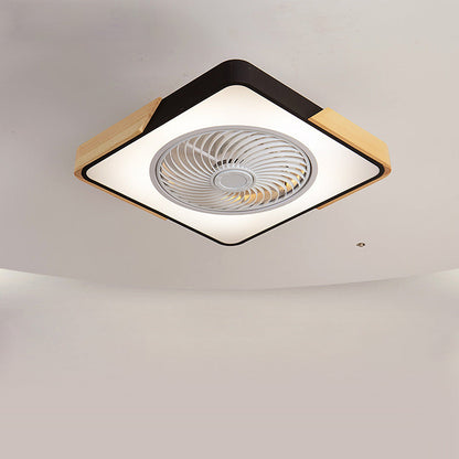 Modern Wood Ceiling Fans With LED Lights