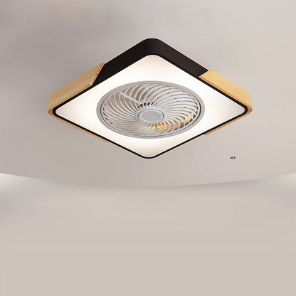 Modern Wood Ceiling Fans With LED Lights