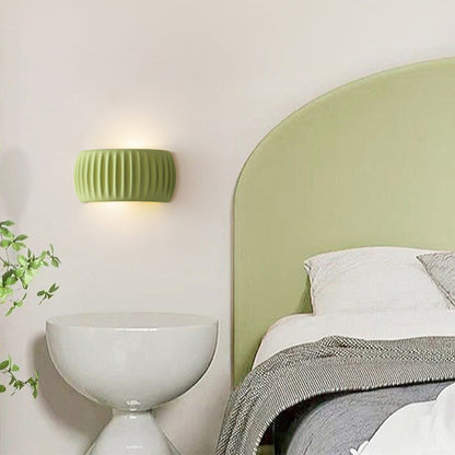 Macaroon Cream Color Simple Indoor Wall Light