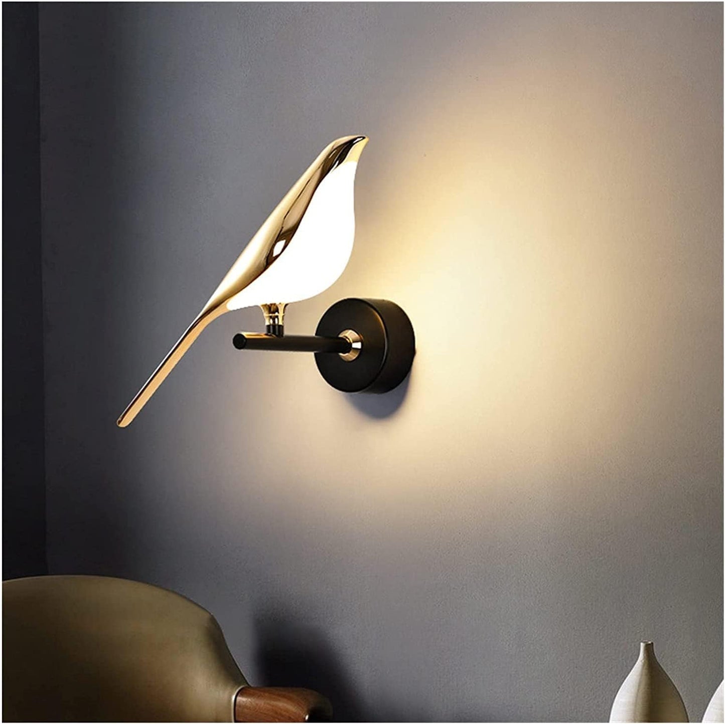 Modern Led Art Design Bird Wall Light