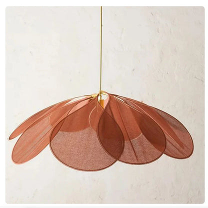 Petal pendant light