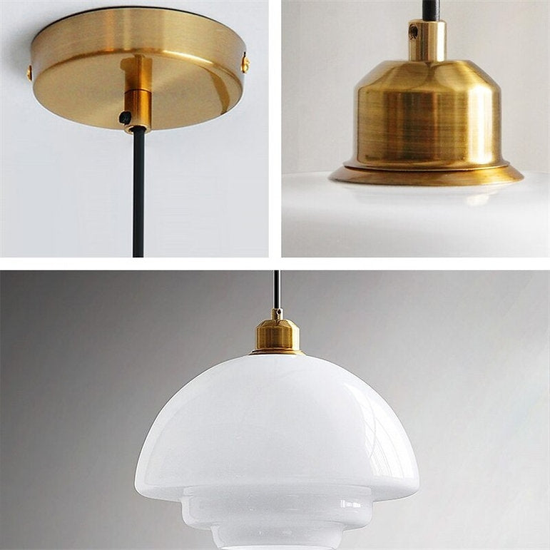 Nordic Minimalist Glass Pendant Light