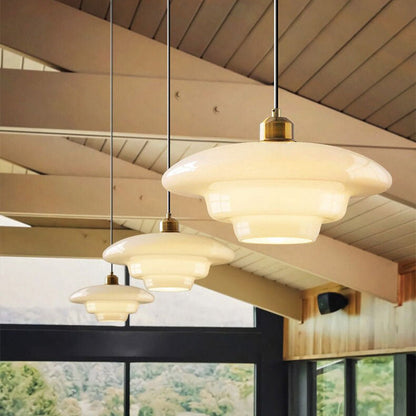 Nordic Minimalist Glass Pendant Light