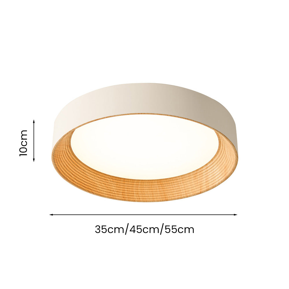 Modern Metal Flat Panel LED Ceiling Light